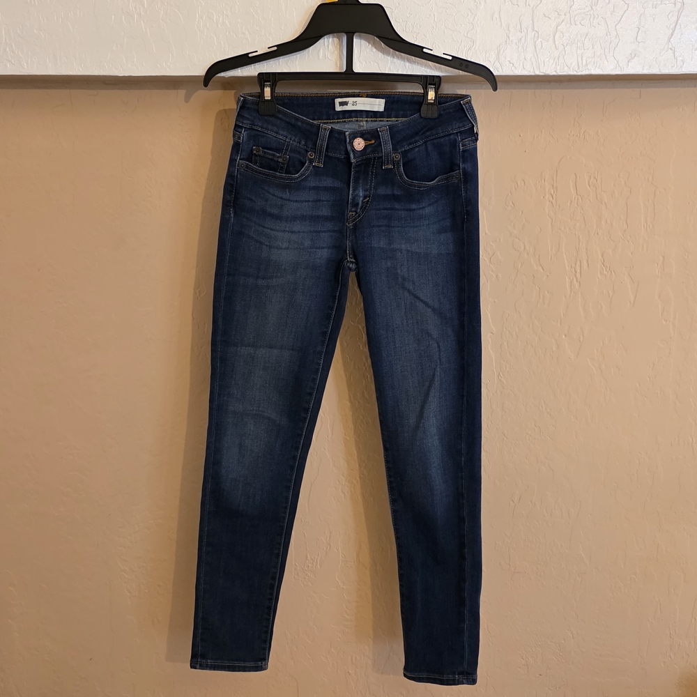 Levi's Women's Dark Blue Skinny Jeans